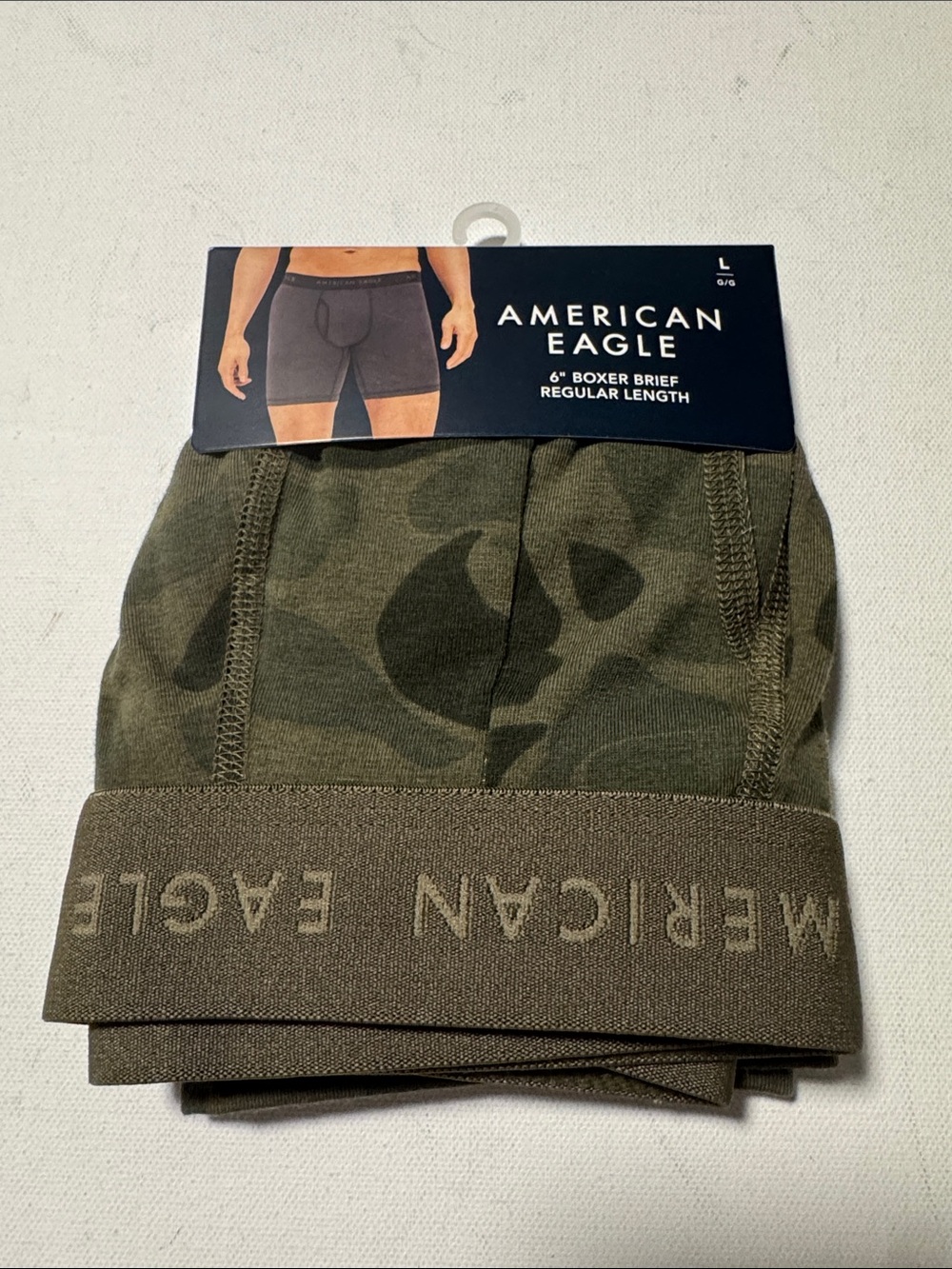 Camo Boxer Briefs Mens Large American Eagle